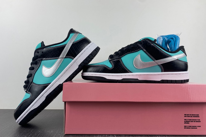 nike sb dunk low Di*m*nd supply co. aqua blue 304292-402