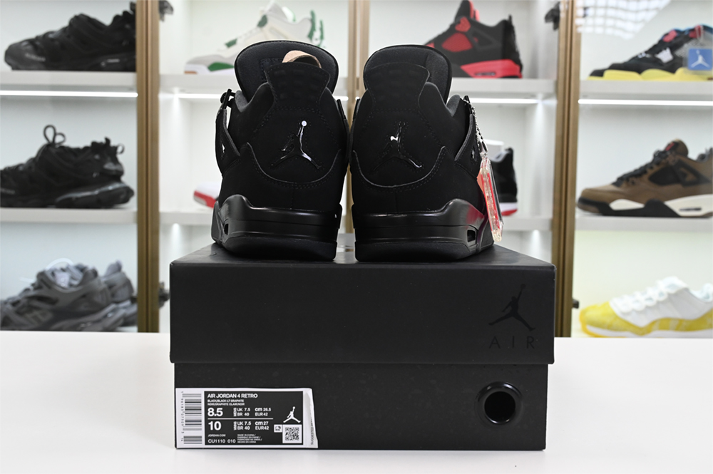 Air Jordan 4 “Black Cat” CU1110-010