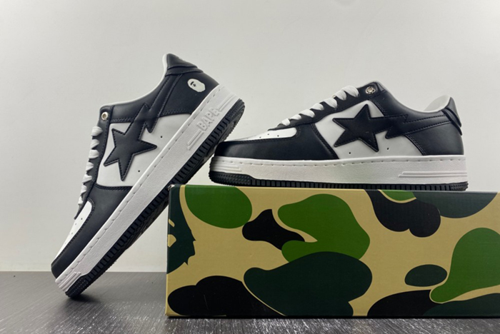 A Bathing Ape Bape Sta Low Black