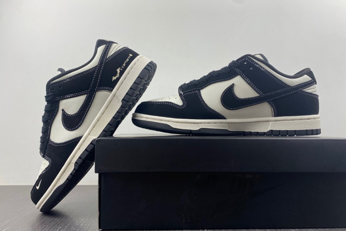 V x Nike Dunk Low Batman Black White FC1688-300