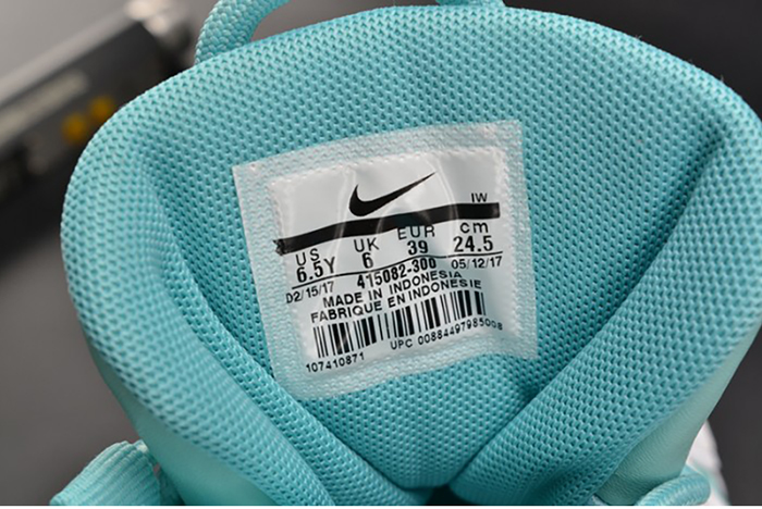 Nike Air More Uptempo GS "Island Green" womens 415082-300