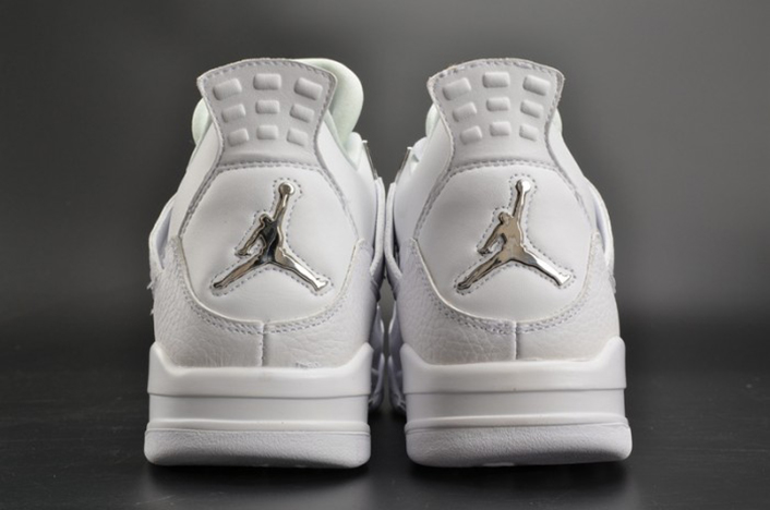 Air Jordan 4 Retro Pure Money white mens 308497-100