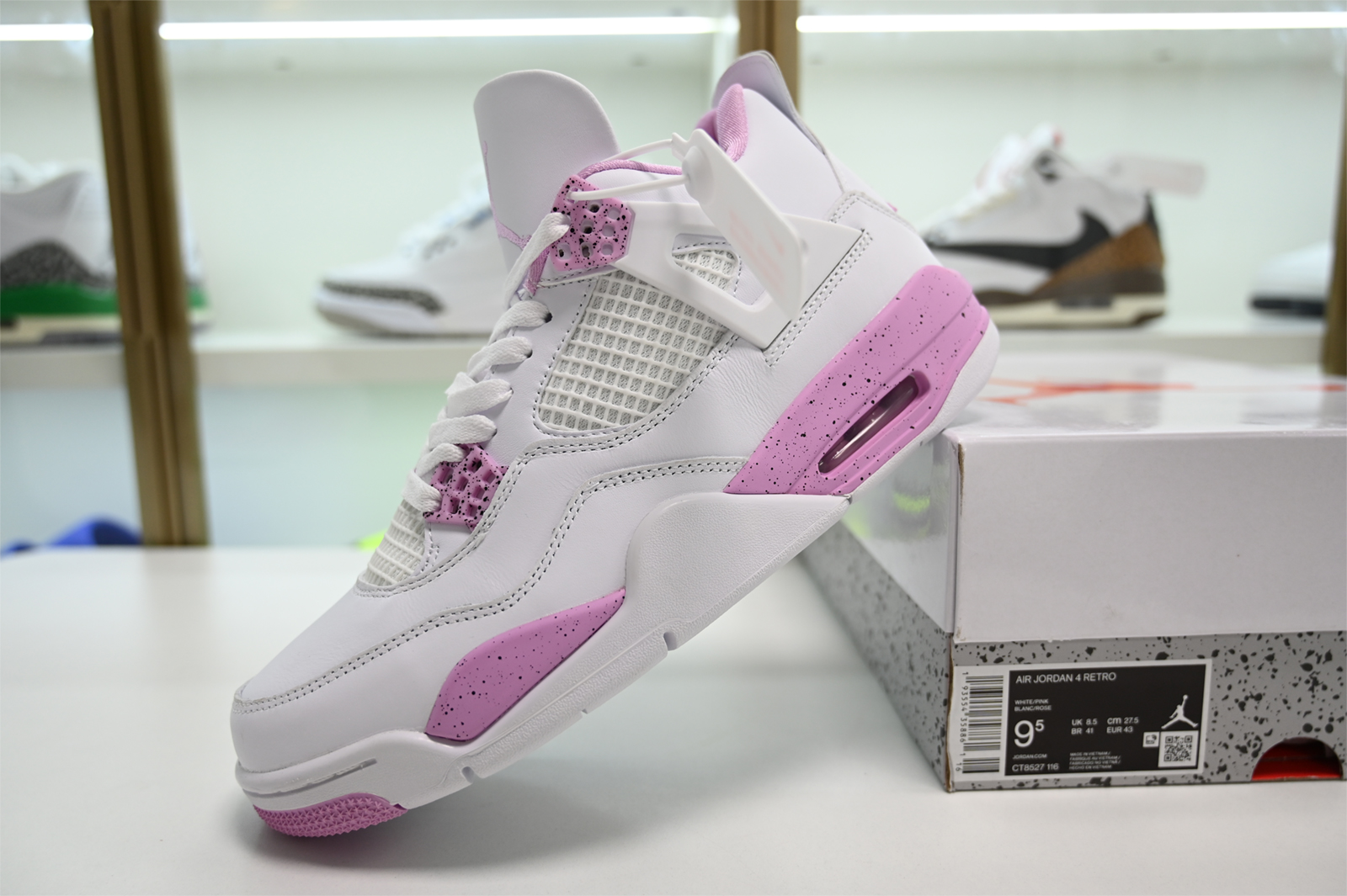 Air Jordan 4 pink CT8527-116