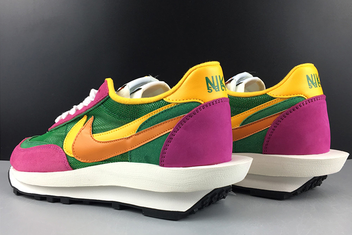 NIKE LD WAFFLE SACAI pink MULTI - BV0073-301