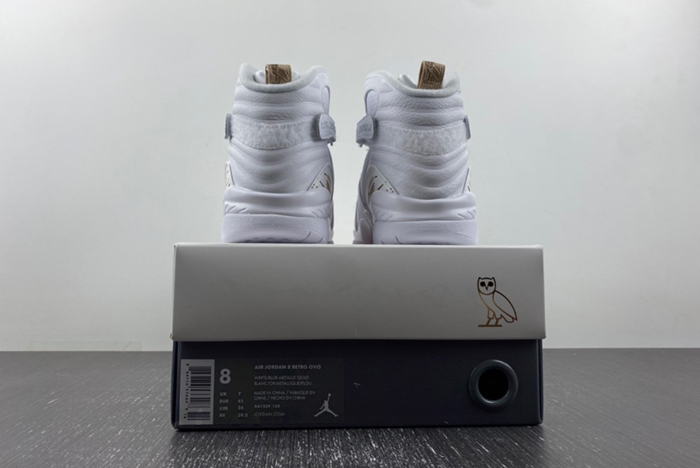 Jordan 8 Retro OVO White Men