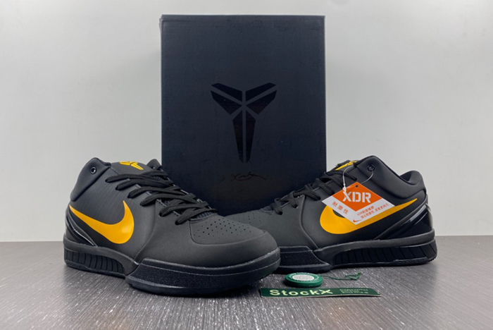 Nike Kobe 4 Protro Black University Gold FQ3544-001