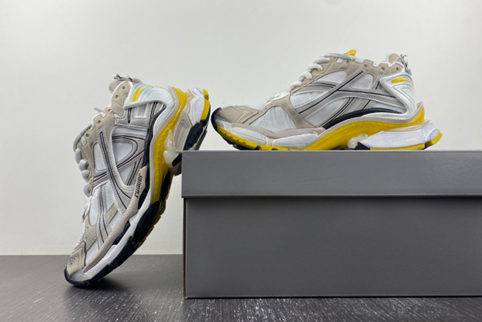 Balenciaga 7.5 yelow white black 772767 W3RNY 9170