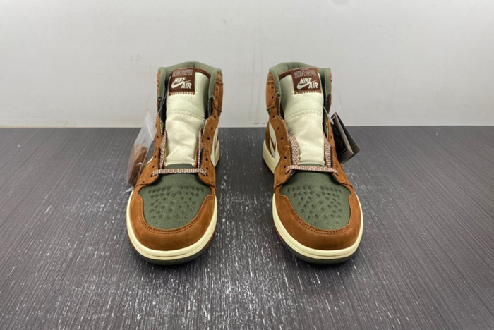 Air Jordan 1 Element Tackles a Tan and Olive Palette DB2889-102