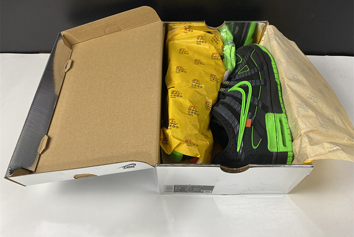 Nike Air Rubber Dunk Off-White Green Strike Men