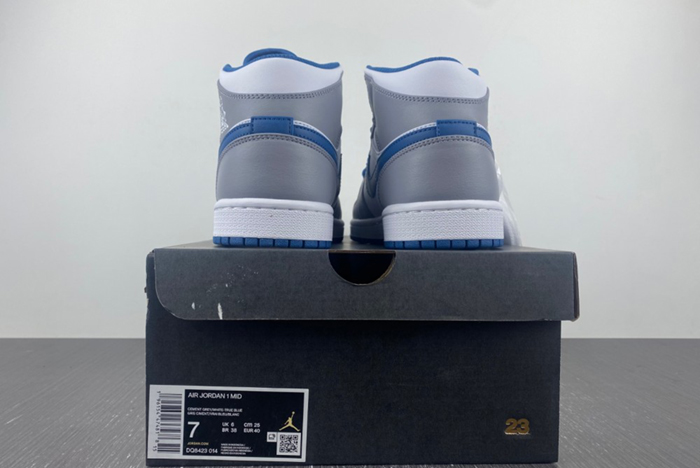 Jordan 1 Mid True Blue Cement (GS) - DQ8423-014