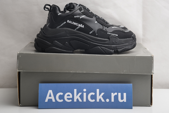 Balenciaga Triple S Black Sneaker 524039-W06E2-2020