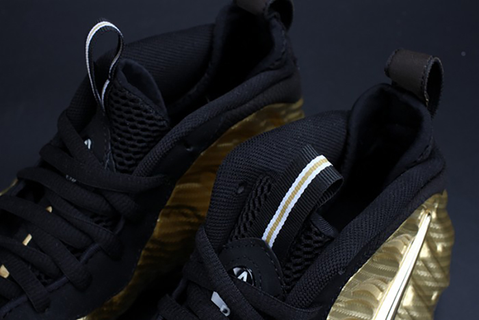 Air Foamposite Pro "Metallic Gold" Black mens 624041-701
