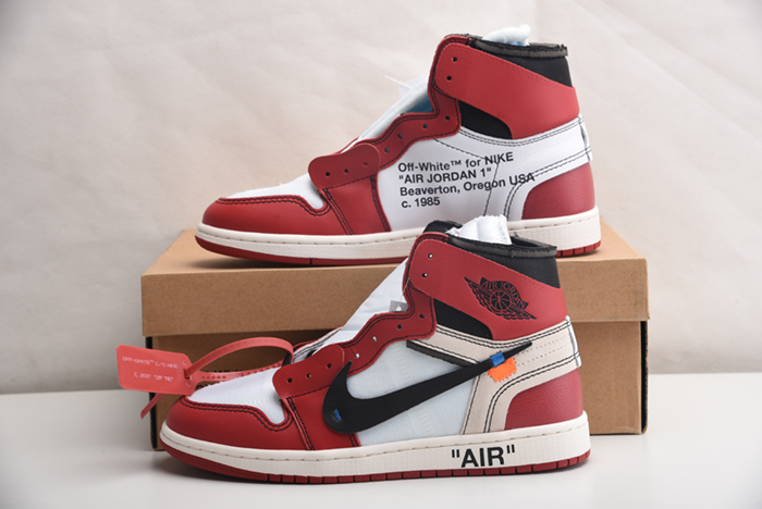 Off-White Air Jordan 1 Retro Chicago The Ten AA3834-101