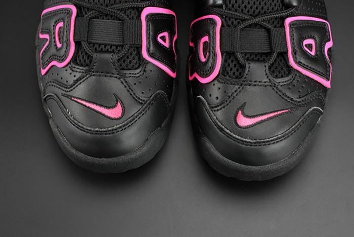 Nike Air More Uptempo GS "Hyper Pink" black/ pink womens 415082-003