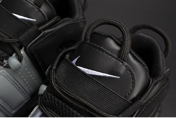 Nike Air More Uptempo "Tri-Color" black-Grey-White mens 921948-002