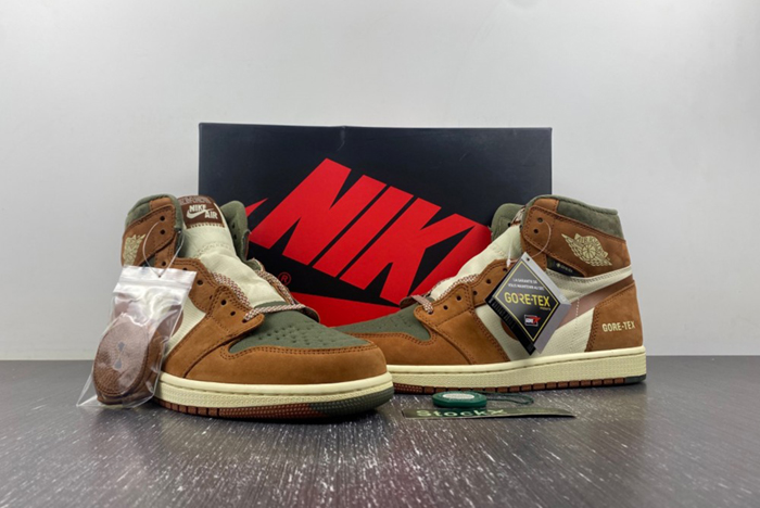 Air Jordan 1 Element Tackles a Tan and Olive Palette DB2889-102