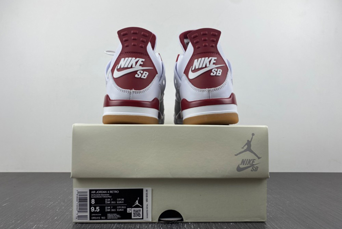 Nike SB x Air Jordan 4 Red DR5415-160