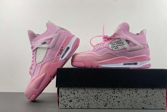 JORDAN 4 OFF WHITE PINK CV9388-105