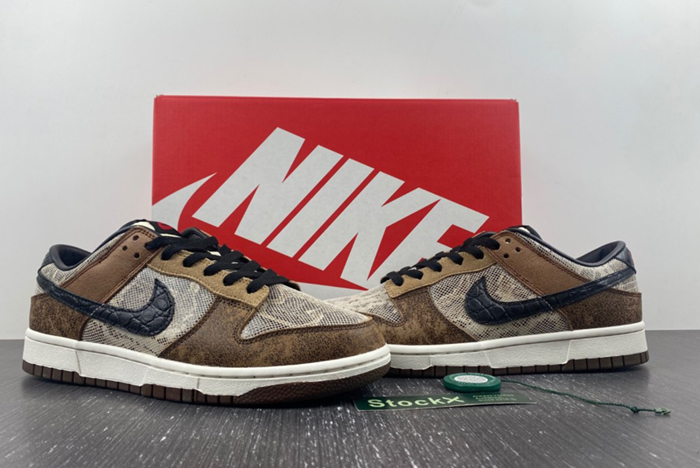 Nike Dunk Low Premium CO.JP Brown Snakeskin FJ5434-120