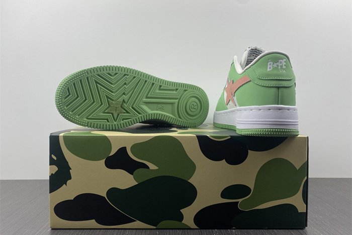 A Bathing Ape Bape Sta Pastel Green