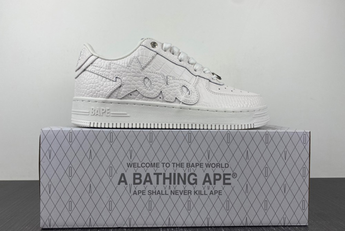 A Bathing Ape Bapesta OVO White