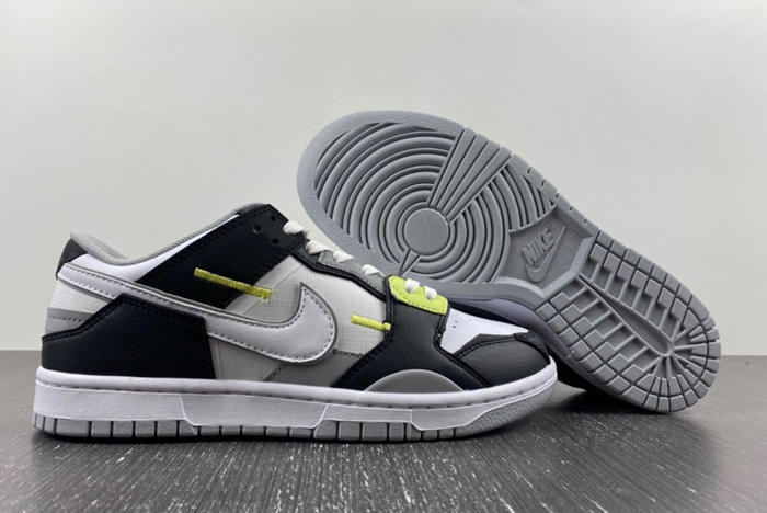 Nike Dunk Low Scrap Wolf Grey Light Lemon Twis DC9723-001