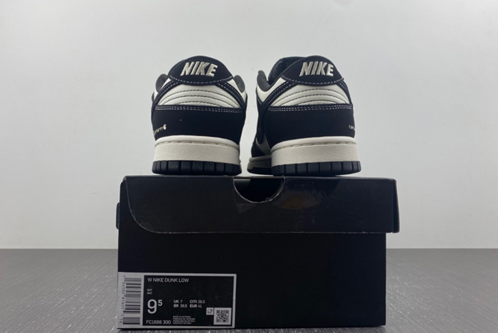 V x Nike Dunk Low Batman Black White FC1688-300