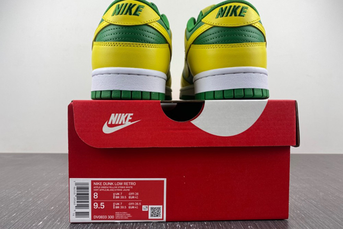 Nike Dunk Low “Reverse Brazil” DV0833-300
