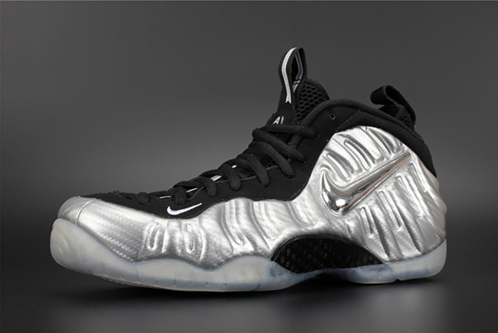 Nike Air Foamposite Pro PRM "Silver Surfer" metallic silver mens 616750-004