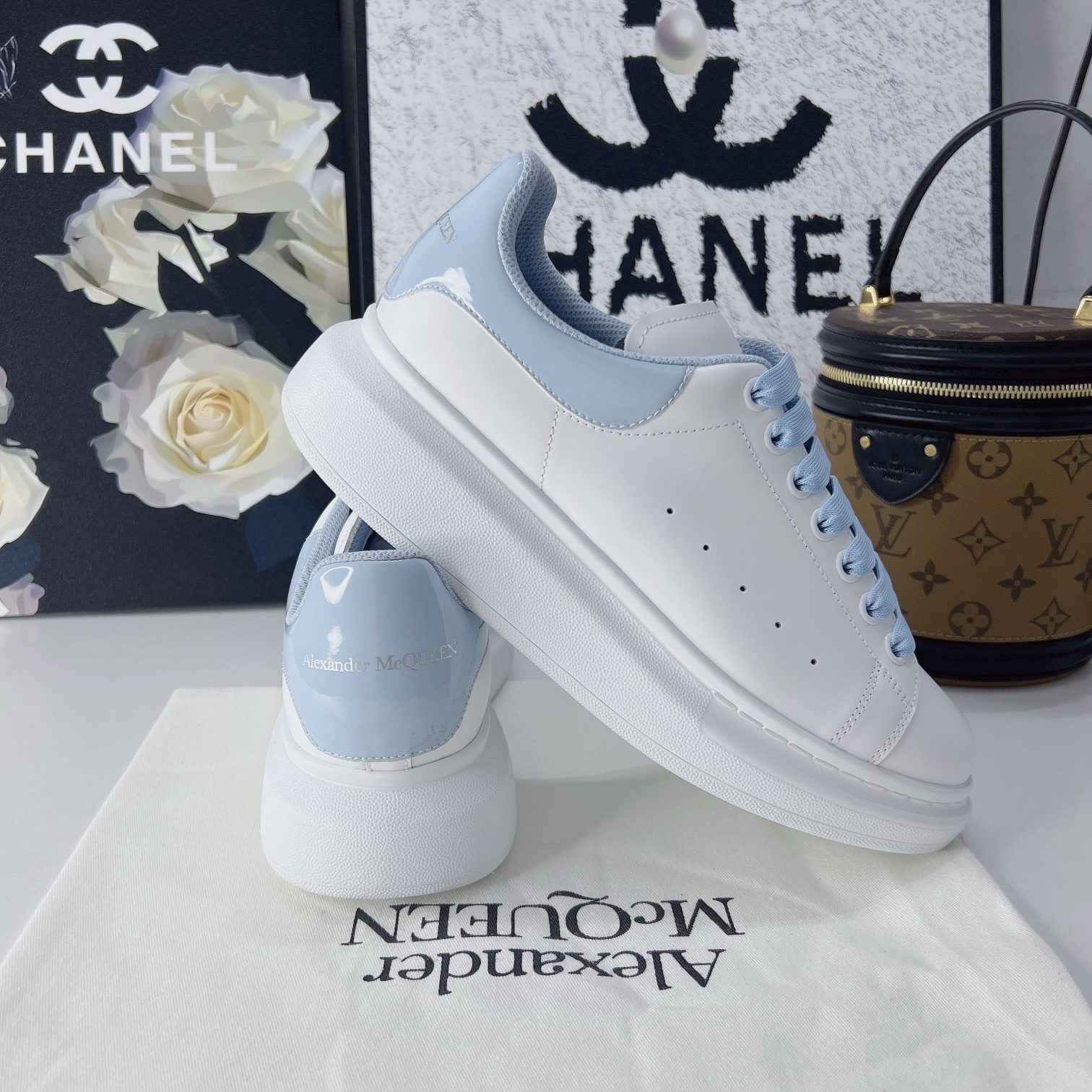 Alexander McQueen jelly blue