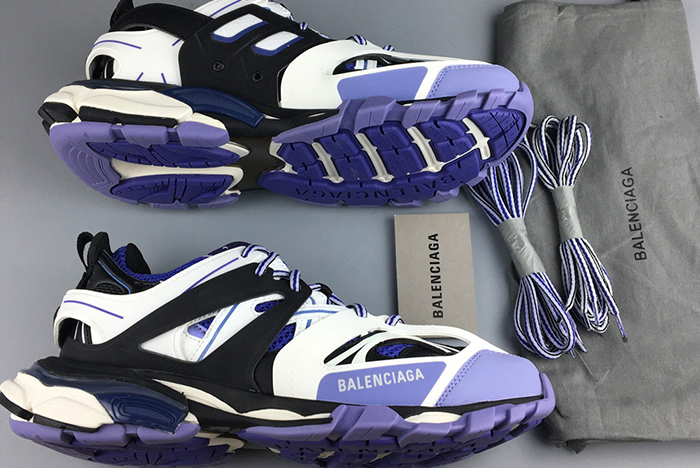 BALENCIAGA TRACK PURPLE WHITE GREY 542023 W1GB1 8322
