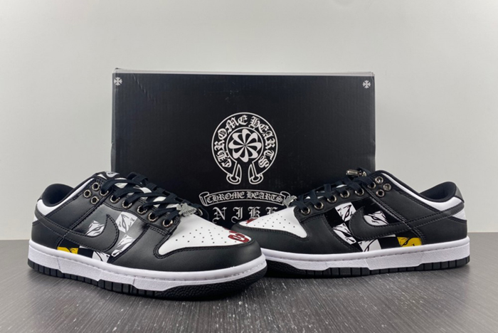 NIKE DUNK LOW Chrome Hearts   Matty Boy Sex records Nike Dunk DD1391-100
