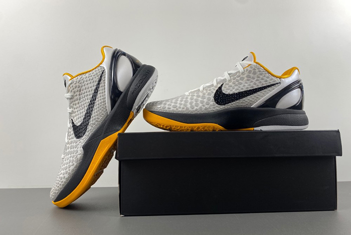 Kobe 6 Protro Playoff Pack White Del Sol Men