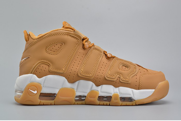 Nike Air More Uptempo PRM "Wheat" Brown mens AA4060-200