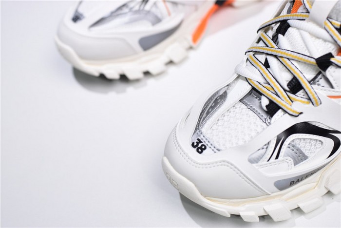 Balenciaga Sneaker Tess.s.Gomma W06G0 2001 ORANGE/WHITE