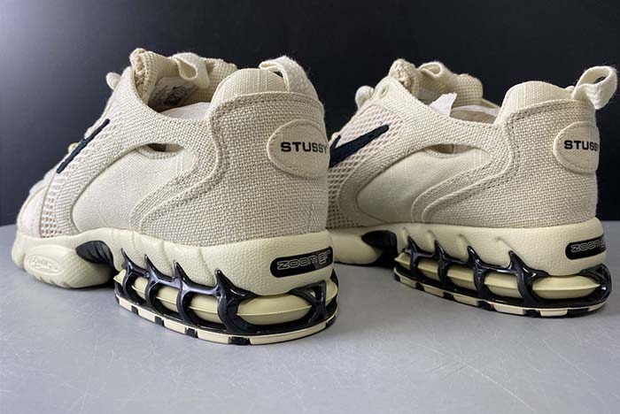 NIKE AIR ZOOM SPIRIDON CAGED STUSSY- FOSSIL CQ5486-200