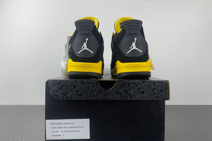 Jordan 4 Retro Thunder (CUSTOM EDITION) - DH6927-017