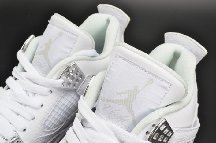Air Jordan 4 Retro Pure Money white mens 308497-100