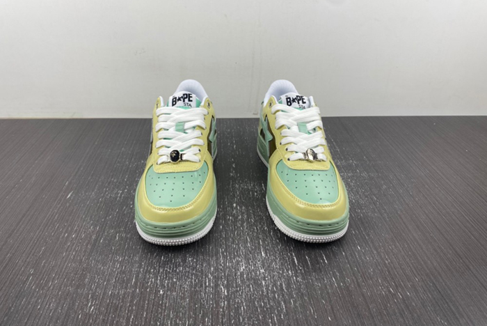 A Bathing Ape Bape Sta Nostalgic Yellow Green