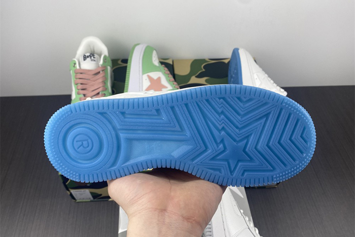 A Bathing Ape Bape Sta WHITE BLUE