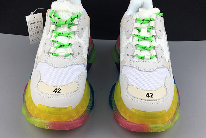 BALENCIAGA TRIPLE S TRAINER - BALENCIAGA -WHITE 544351 W09E1 1895