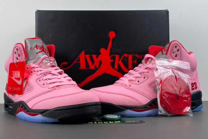 Awake NY x Air Jordan 5 Arctic Pink DV4982-600