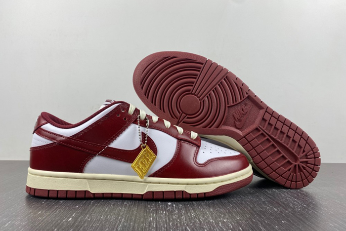 Nike Dunk Low PRM Vintage Team Red (Women