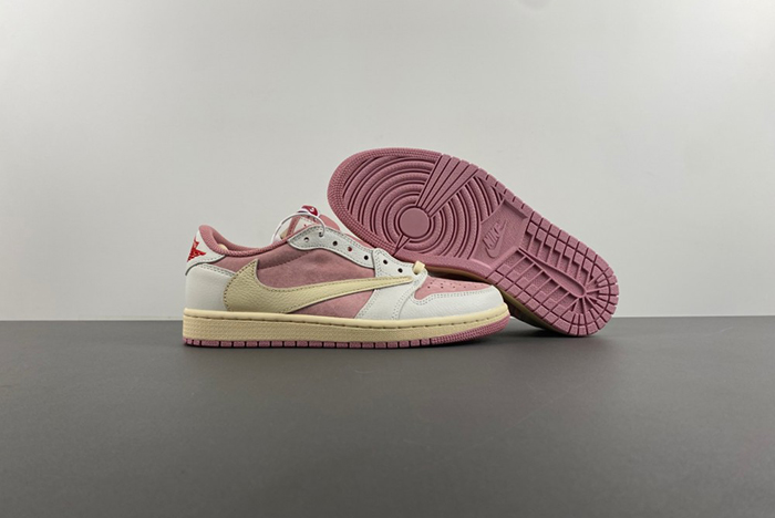Travis Scott x Air Jordan 1 Low OG PINK  DM7866-600