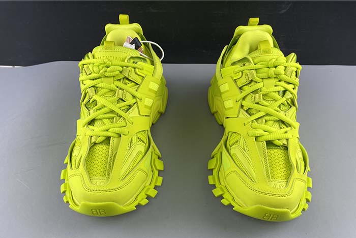 BALENCIAGA SNEAKER UNI-MATTE FULL COLOR/NOT WASH LIME 542023 W2LA1 3501