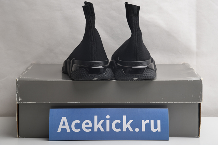 Balenciaga Speed Trainer Sneakers All Black 483502 W05G0 1000