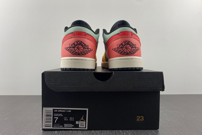 AIR JORDAN 1 LOW SE Black Multi-Color DN3739-060