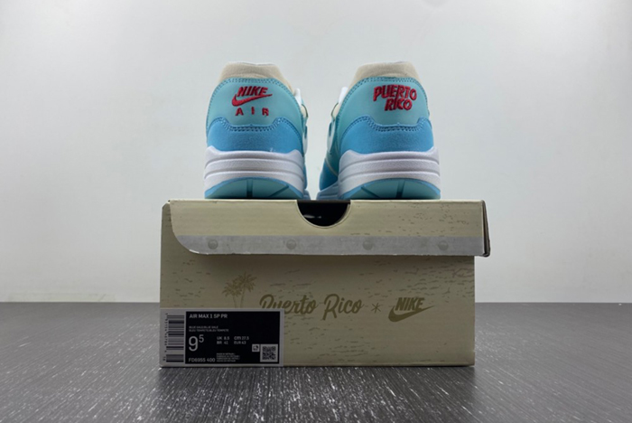 Nike Air Max 1 Puerto Rico Blue Gale Men