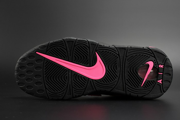 Nike Air More Uptempo GS "Hyper Pink" black/ pink womens 415082-003