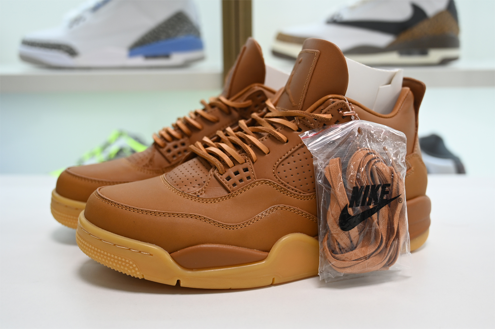 Jordan 4 Retro Ginger Wheat Men